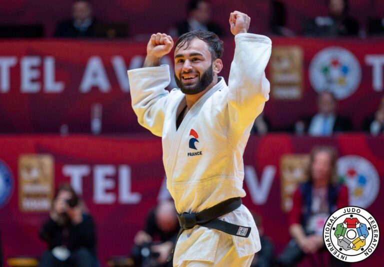 Luka Mkheidze de retour avec sa première médaille d&rsquo;or en Grand Chelem