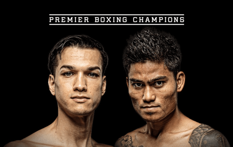 Presseur d&rsquo;avant-combat Brandon Figueroa-Mark Magsayo