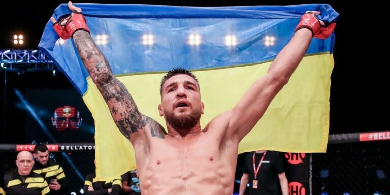 Un an après l&rsquo;invasion russe, le champion ukrainien des Bellators Amosov retourne en cage