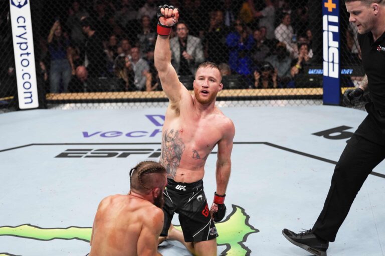 Justin Gaethje appelle les commentaires biaisés de l&rsquo;UFC 286