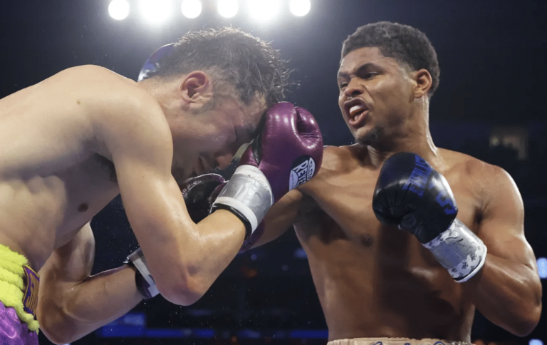 Errol Spence Jr fait l&rsquo;éloge de Shakur Stevenson