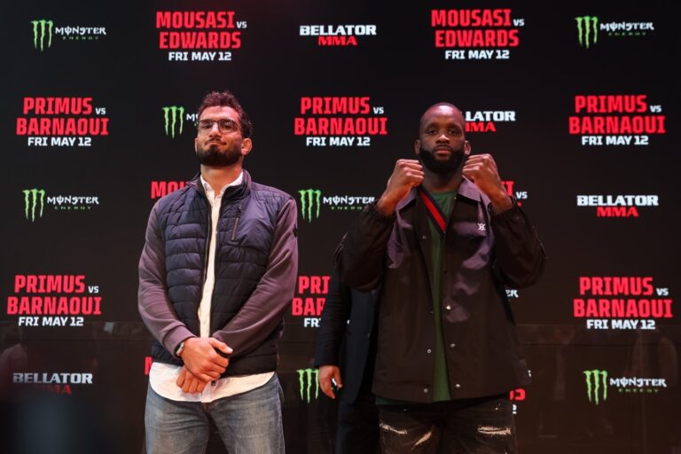 Mousasi Vs.  Presseur d&rsquo;avant-combat Edwards