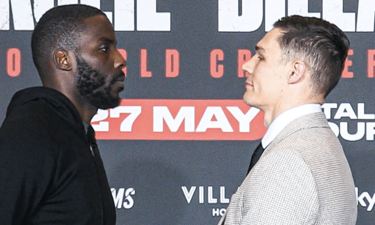 Okolie Vs.  Presseur d&rsquo;avant-combat Chris Billam-Smith