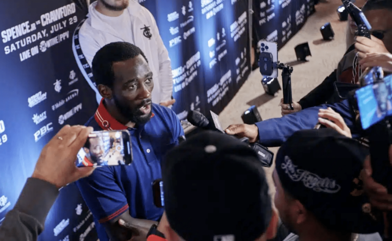 Crawford révèle la clé pour accepter le combat contre Spence