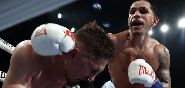 Edgar Berlanga laisse tomber Jason Quigley quatre fois