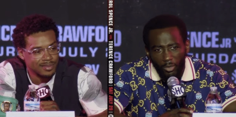Spence contre Crawford – New York Presser
