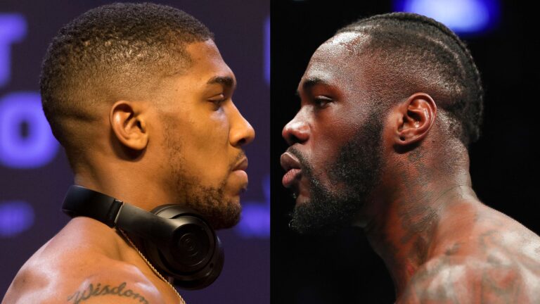 AJ contre.  Wilder est « verrouillé pour décembre »