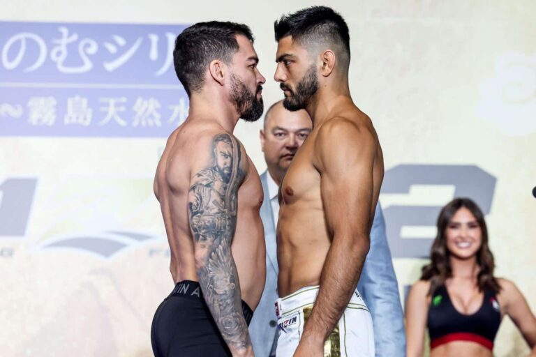 Bellator X Rizn : Pitbull Vs.  Pesée De Souza