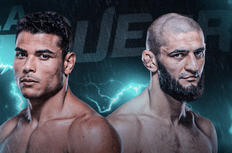 Khamzat Chimaev Vs.  Paulo Costa est désormais officiel
