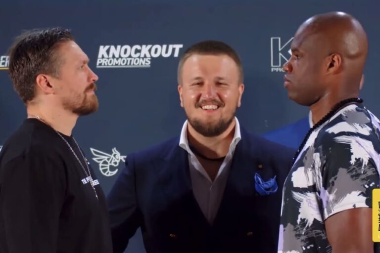 Les médias sociaux réagissent au face-à-face d&rsquo;Usyk et Dubois