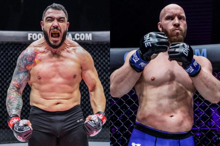 Mauro Cerilli contre.  Paul Elliott Heavyweight MMA Bout termine la carte ONE Fight Night 14