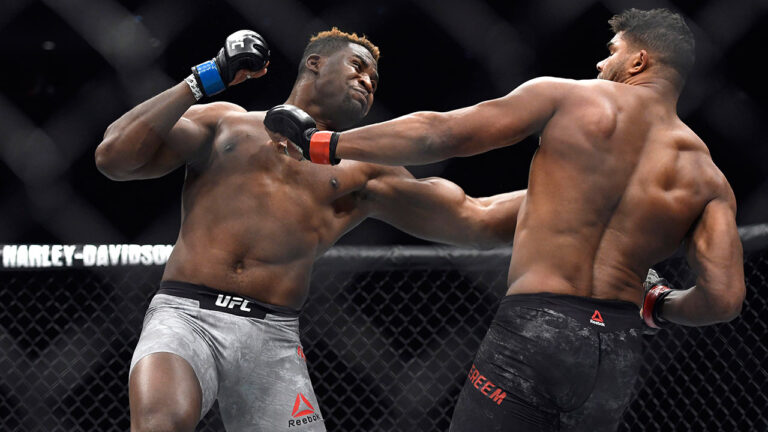 Ngannou publie une déclaration sur les luttes de la petite enfance