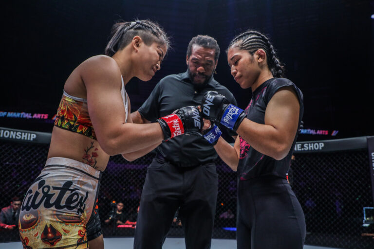 « Elle a très faim » – Jihin Radzuan fait l&rsquo;éloge de l&rsquo;éthique de travail de Stamp Fairtex avant la chance au titre mondial de MMA