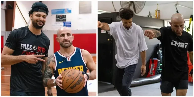 Volkanovski s&rsquo;entraîne avec Murray des Nuggets
