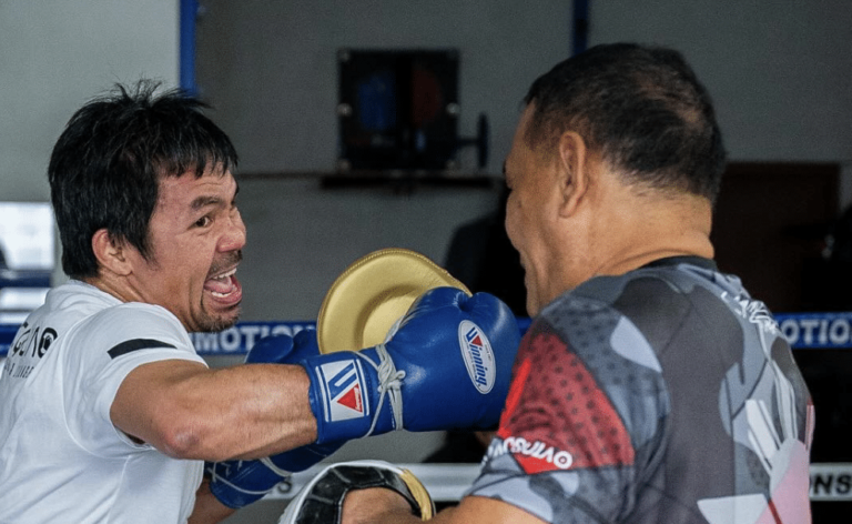Pacquiao revient à l&rsquo;entraînement |  SPORTS DE COMBAT