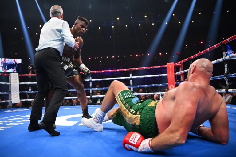 Fury survit au renversement pour dépasser Ngannou