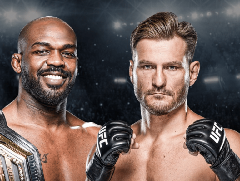 Jon Jones contre.  Stipe Miocic annulé