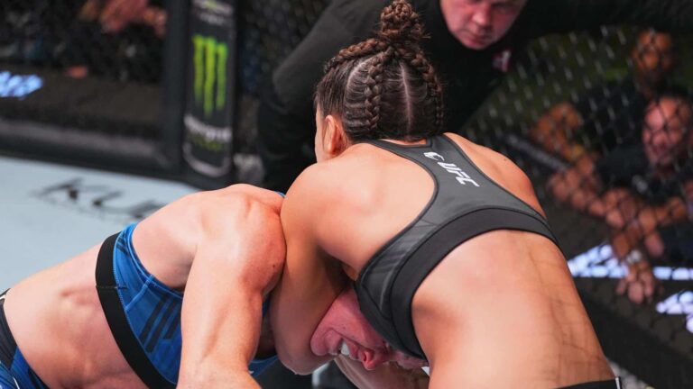 Mayra Bueno Silva, poids coq de l&rsquo;UFC, suspendue