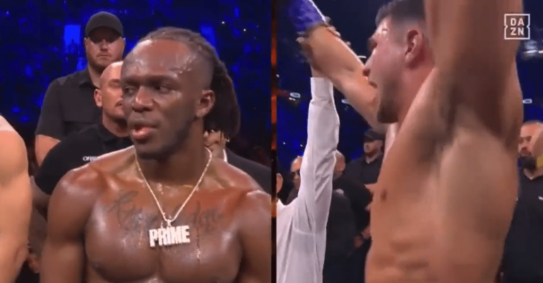 Tommy Fury bat KSI via un MD controversé