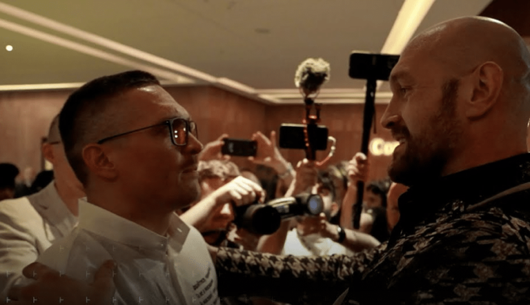 Usyk dit à Fury de le combattre en décembre ou de quitter