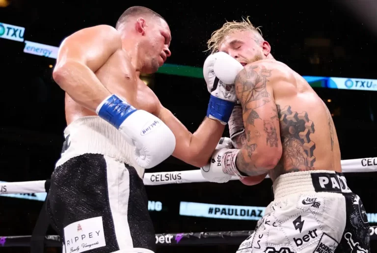Nate Diaz nie avoir esquivé Jake Paul dans un combat de MMA
