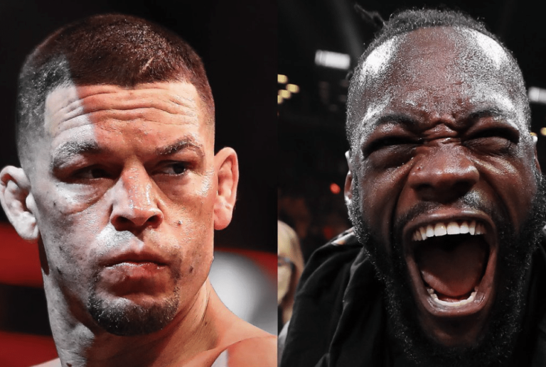 Nate Diaz propose de combattre Deontay Wilder en MMA