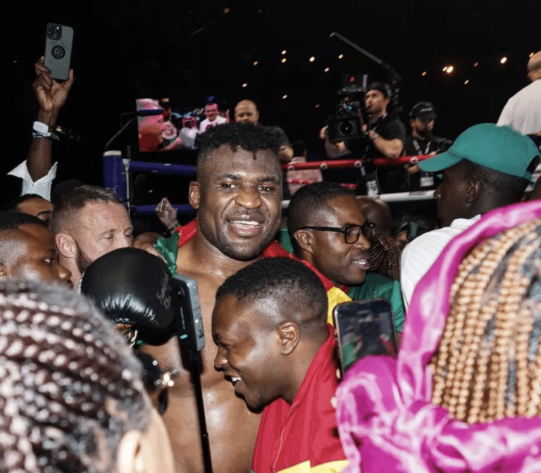 Ngannou lance les promotions de combat GIMIK