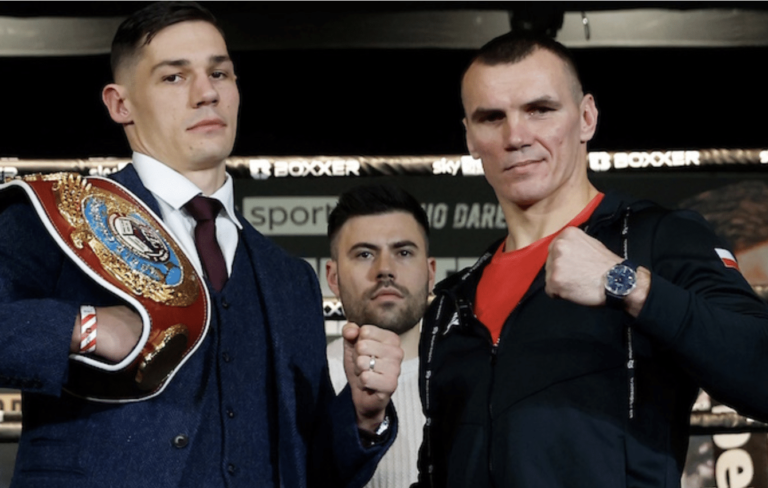 Billam-Smith contre.  Presseur d&rsquo;avant-combat Masternak