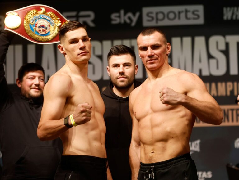Chris Billam-Smith contre.  Mateusz Masternak