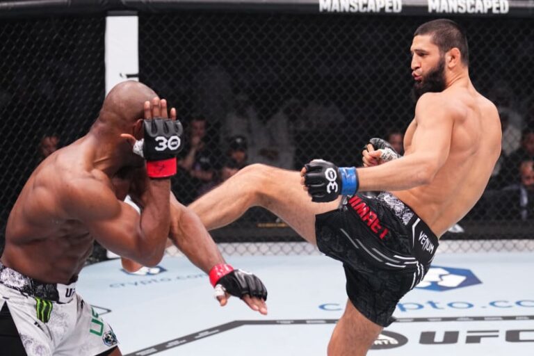 Khamzat Chimaev espère revenir pour l&rsquo;UFC 300