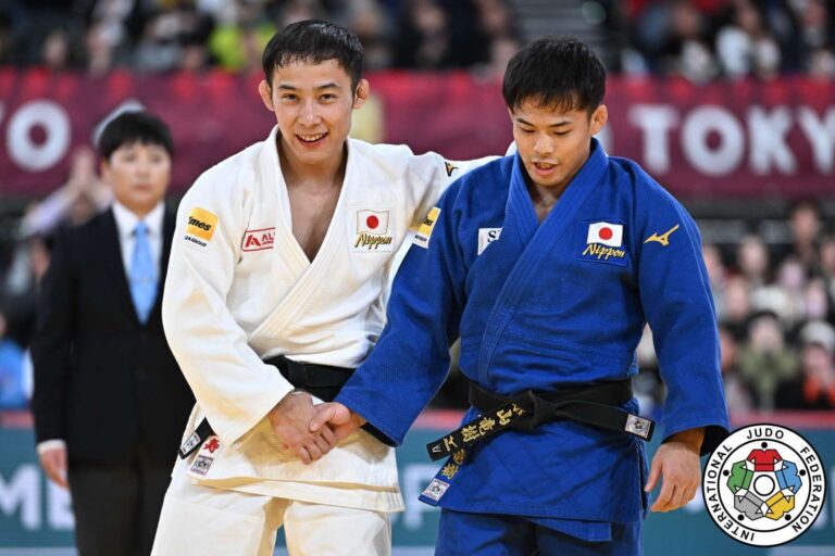 Naohisa Takato, meilleur buteur du Grand Chelem avec huit médailles au Japon