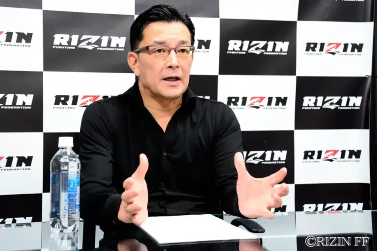 Nobuyuki Sakakibara de RIZIN sur la co-promotion