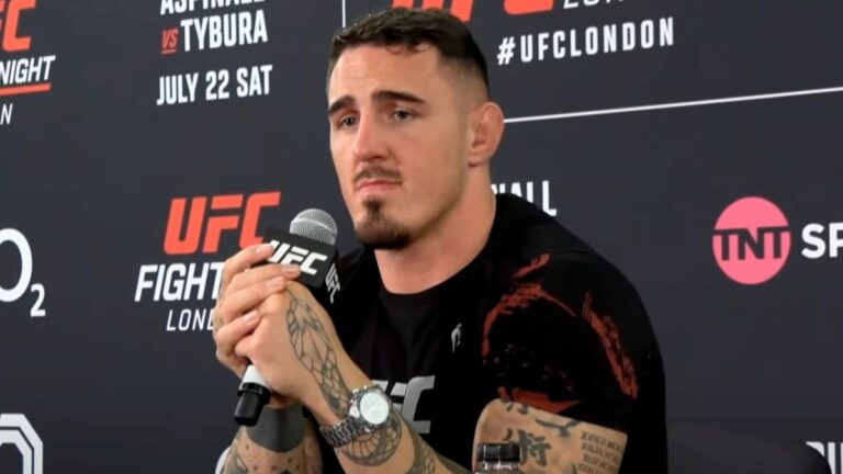 Tom Aspinall critique les promoteurs de la boxe