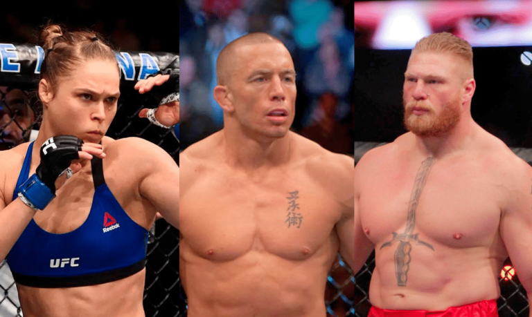 Dana White exclut Rousey, GSP et Lesnar
