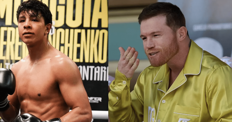 De La Hoya veut Canelo contre.  Munguia