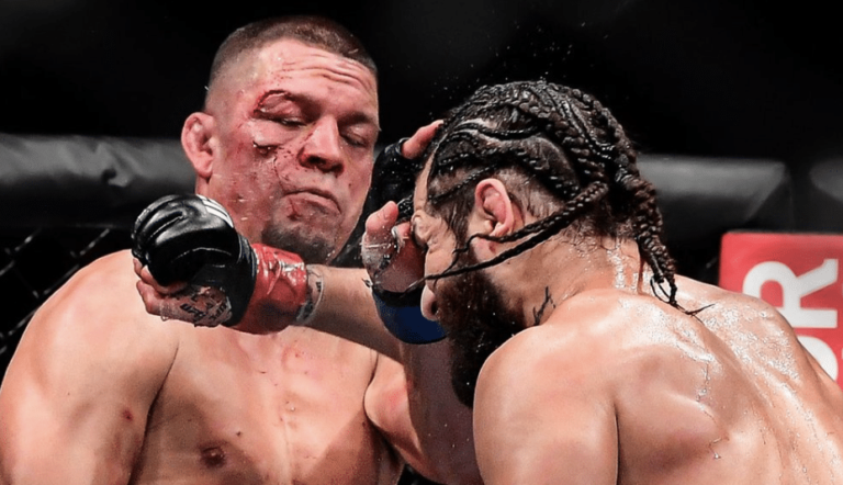 Rumeur : Masvidal contre.  Match de boxe Diaz