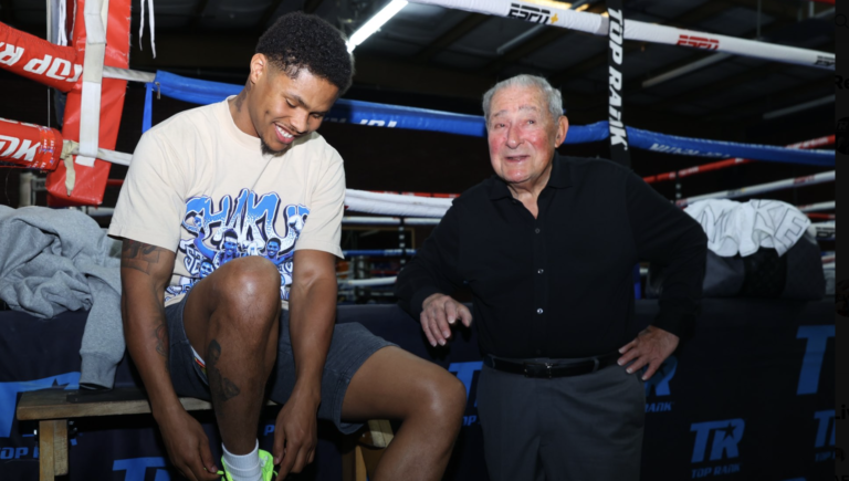 Bâtonnets d&rsquo;arum par Shakur Stevenson