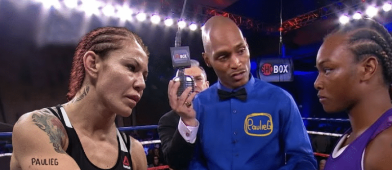 Claressa Shields riposte à Cris Cyborg