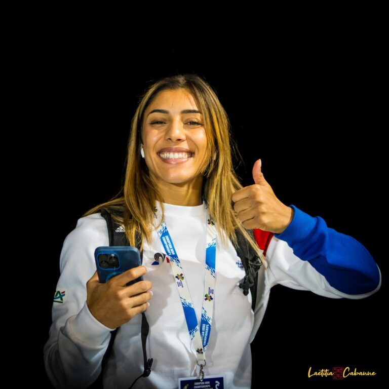 La star française du judo Shirine Boukli se prépare à briller en 2024