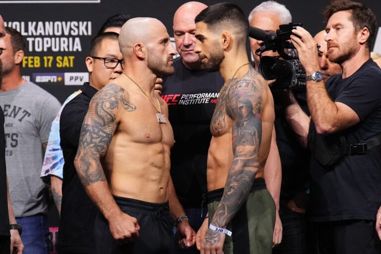 Résultats en direct de l&rsquo;UFC 298 Volkanovski contre Topuria