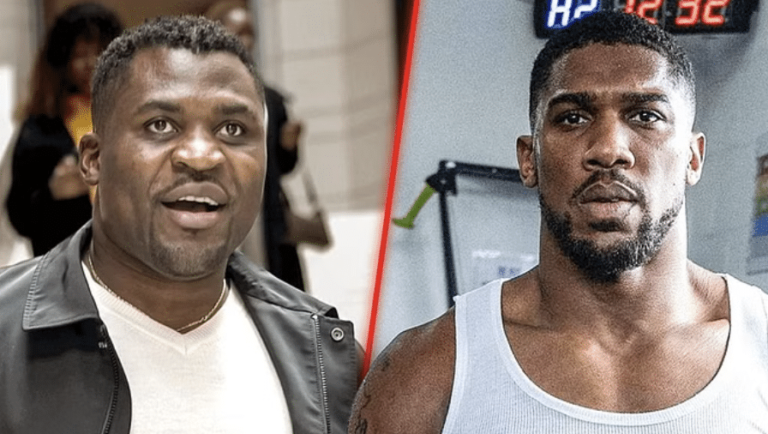 Joshua imperturbable face à la prédiction KO de Ngannou