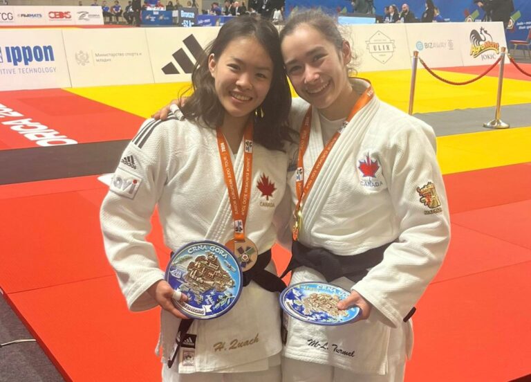Le Canadien remporte trois titres à sa première Coupe d&rsquo;Europe junior au Monténégro