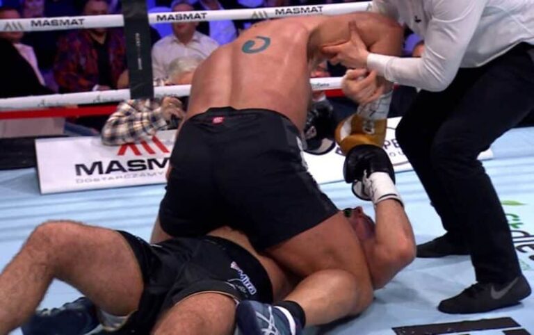 Un combattant polonais de MMA disqualifié du match de boxe