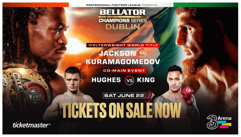 Paul Hughes prêt pour ses débuts en Bellator Champions Series le 22 juin au 3Arena de Dublin