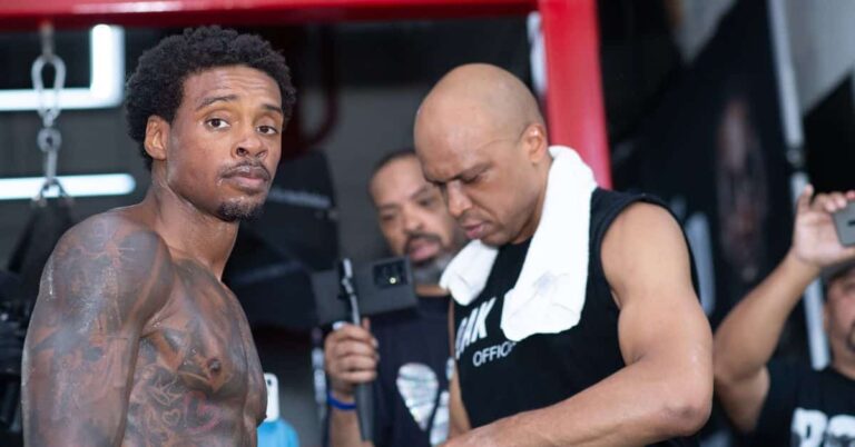 Derrick James poursuit Errol Spence