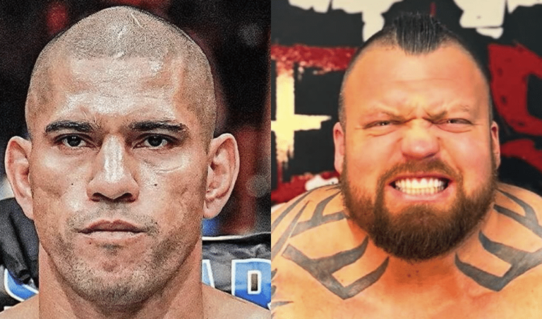 Eddie Hall bat le record de punch d'Alex Pereira à l'UFC