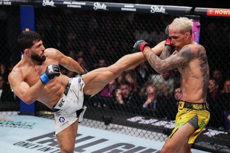 Tsarukyan explique l'altercation du débrayage de l'UFC 300