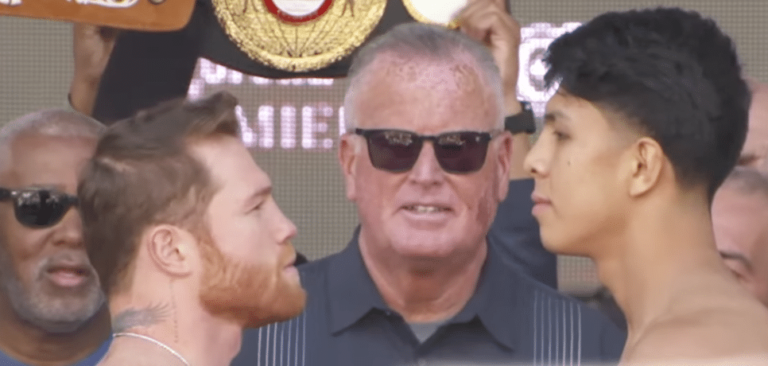 Canelo contre.  Munguia : les deux combattants prennent du poids
