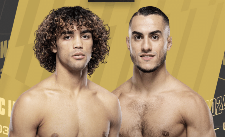 Payton Talbott contre Yanis Ghemmouri ajouté à McGregor contre.  Carte Chandler