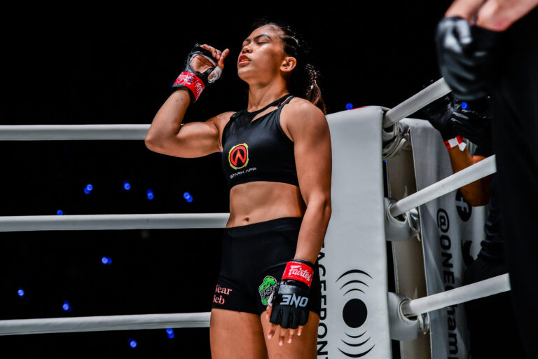 Denice Zamboanga est maintenant prête à combattre Noelle Grandjean dans un combat de MMA poids atomique à ONE 167
